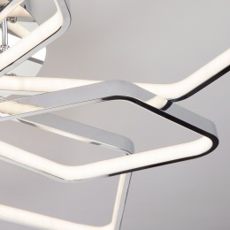 Светодиодный потолочный светильник 90081/8 хром Eurosvet