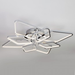 Светодиодный потолочный светильник 90081/8 хром Eurosvet