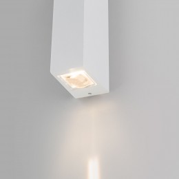 Уличный настенный светодиодный светильник Blaze LED IP54 35136/W белый Elektrostandard