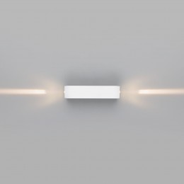 Уличный настенный светодиодный светильник Blaze LED IP54 35136/W белый Elektrostandard