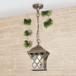 Cassiopeya H черное золото уличный подвесной светильник IP44 Cassiopeya H Elektrostandard