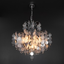 Умный подвесной светильник 335/9 хром Bogate's