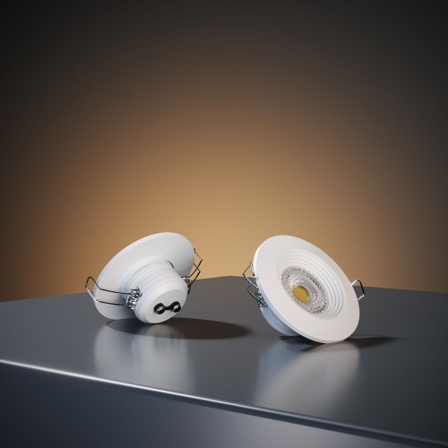 Встраиваемый светодиодный светильник LED 3W 3000K белый 9903 LED Elektrostandard