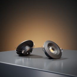 Встраиваемый светодиодный светильник LED 3W 3000K черный 9903 LED Elektrostandard