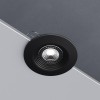 Встраиваемый светодиодный светильник LED 3W 3000K черный 9903 LED Elektrostandard