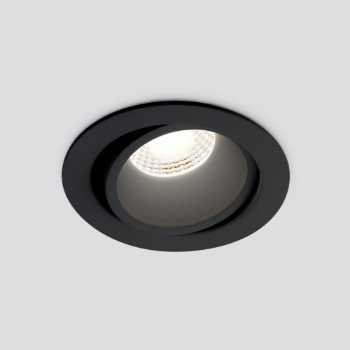 Встраиваемый светодиодный светильник Nulla 7W 4200K черный 15267/LED Elektrostandard