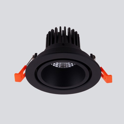 Встраиваемый светодиодный светильник Nulla 7W 4200K черный 15267/LED Elektrostandard