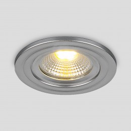 Встраиваемый точечный LED светильник серебро 9902 LED 3W COB SL серебро Elektrostandard