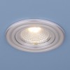 Встраиваемый точечный LED светильник серебро 9902 LED 3W COB SL серебро Elektrostandard