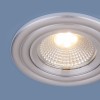 Встраиваемый точечный LED светильник серебро 9902 LED 3W COB SL серебро Elektrostandard