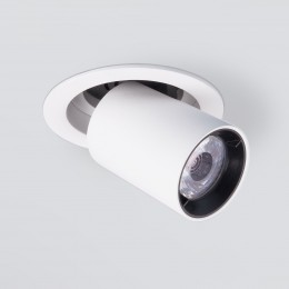 Встраиваемый точечный светодиодный светильник Pispa 10W 4200K белый матовый 9917 LED Elektrostandard