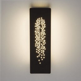 Настенный светодиодный светильник 40149/1 LED черный Eurosvet