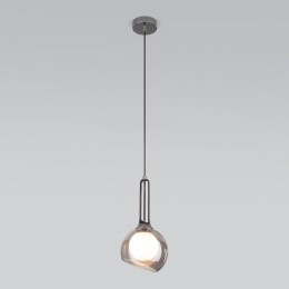 Подвесной светильник с плафоном 50188/1 дымчатый Eurosvet