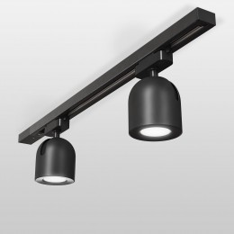 Basic System Трековый светильник GU10 Ogma черный MRL 1005 Elektrostandard