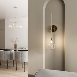 Бра со стеклянным плафоном 201002 Eurosvet