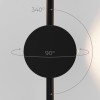 Cветильник настенный светодиодный Illume черный 3000K 40154/LED Elektrostandard