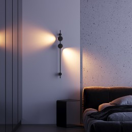 Cветильник настенный светодиодный Illume черный 3000K 40154/LED Elektrostandard