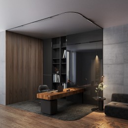 Mini Magnetic Шинопровод накладной черный 2м 85171/00 Elektrostandard