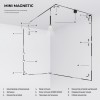 Mini Magnetic Шинопровод встраиваемый под ГКЛ 12,5 мм черный 2м 85170/00 Elektrostandard