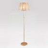 Классический торшер с абажуром 01076/1 перламутровое золото Eurosvet
