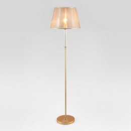 Классический торшер с абажуром 01076/1 перламутровое золото Eurosvet