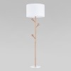Напольный светильник с тканевым абажуром 5572 Albero White TK Lighting