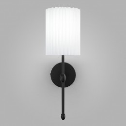 Настенный светильник с тканевым абажуром 60162/1 черный Eurosvet