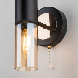 Настенный светильник в стиле лофт 70125/1 черный Eurosvet