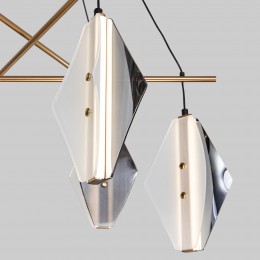 Настенный светодиодный светильник 301054 LED латунь Eurosvet