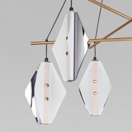 Настенный светодиодный светильник 301054 LED латунь Eurosvet