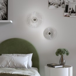 Настенный светодиодный светильник 40033/1 LED черный Eurosvet