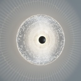 Настенный светодиодный светильник 40033/1 LED черный Eurosvet