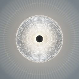 Настенный светодиодный светильник 40033/1 LED черный Eurosvet