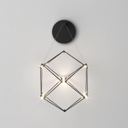 Настенный светодиодный светильник 90310/1 черный жемчуг Eurosvet