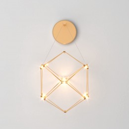 Настенный светодиодный светильник 90310/1 медь Eurosvet