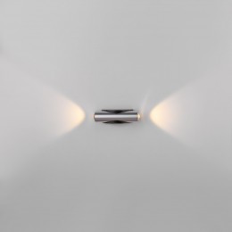 Настенный светодиодный светильник Steel LED 40109/LED чёрный/сталь Elektrostandard