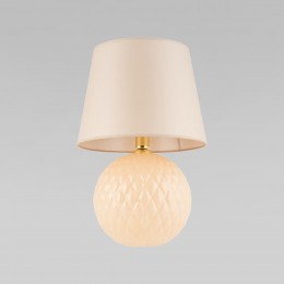 Настольный светильник с тканевым абажуром 5591 Santana Ecru TK Lighting