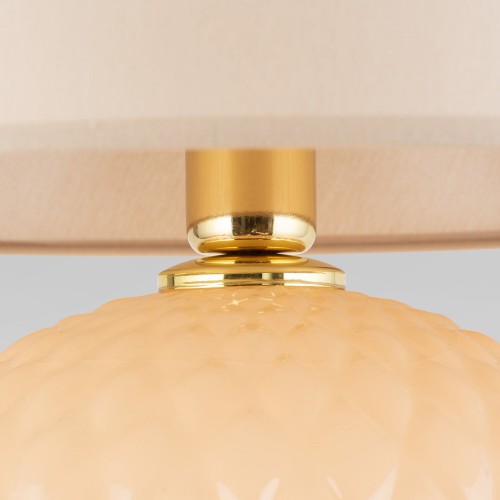 Настольный светильник с тканевым абажуром 5591 Santana Ecru TK Lighting