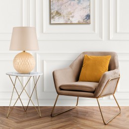 Настольный светильник с тканевым абажуром 5591 Santana Ecru TK Lighting