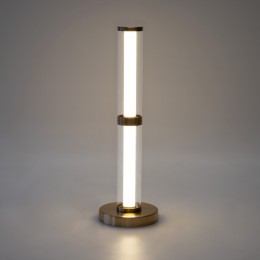 Настольный светодиодный светильник 80536/1 латунь Eurosvet