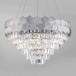 Умный подвесной светильник 10124/8 хром Eurosvet