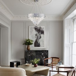 Умный подвесной светильник 10124/8 хром Eurosvet