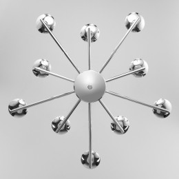 Подвесная люстра в классическом стиле 60150/10 хром Eurosvet