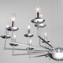 Подвесная люстра в классическом стиле 60150/18 хром Eurosvet