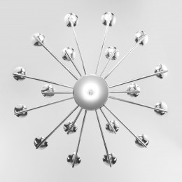 Подвесная люстра в классическом стиле 60150/18 хром Eurosvet