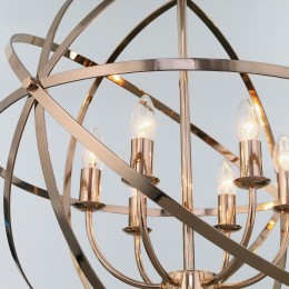 Подвесная люстра в стиле лофт 60139/6 золото Eurosvet