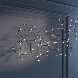 Подвесная светодиодная люстра 90168/14 черный жемчуг Eurosvet