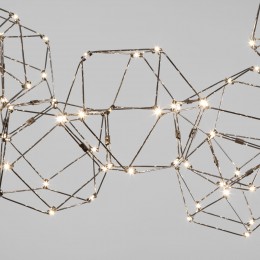 Подвесная светодиодная люстра 90168/14 черный жемчуг Eurosvet