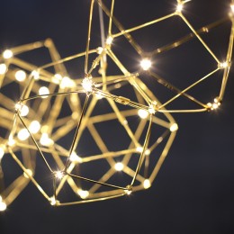 Подвесная светодиодная люстра 90169/5 медь Eurosvet