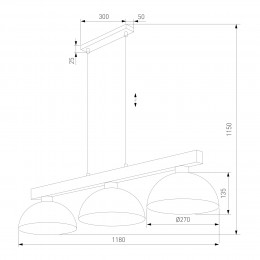 Подвесной светильник 6299 Oslo TK Lighting